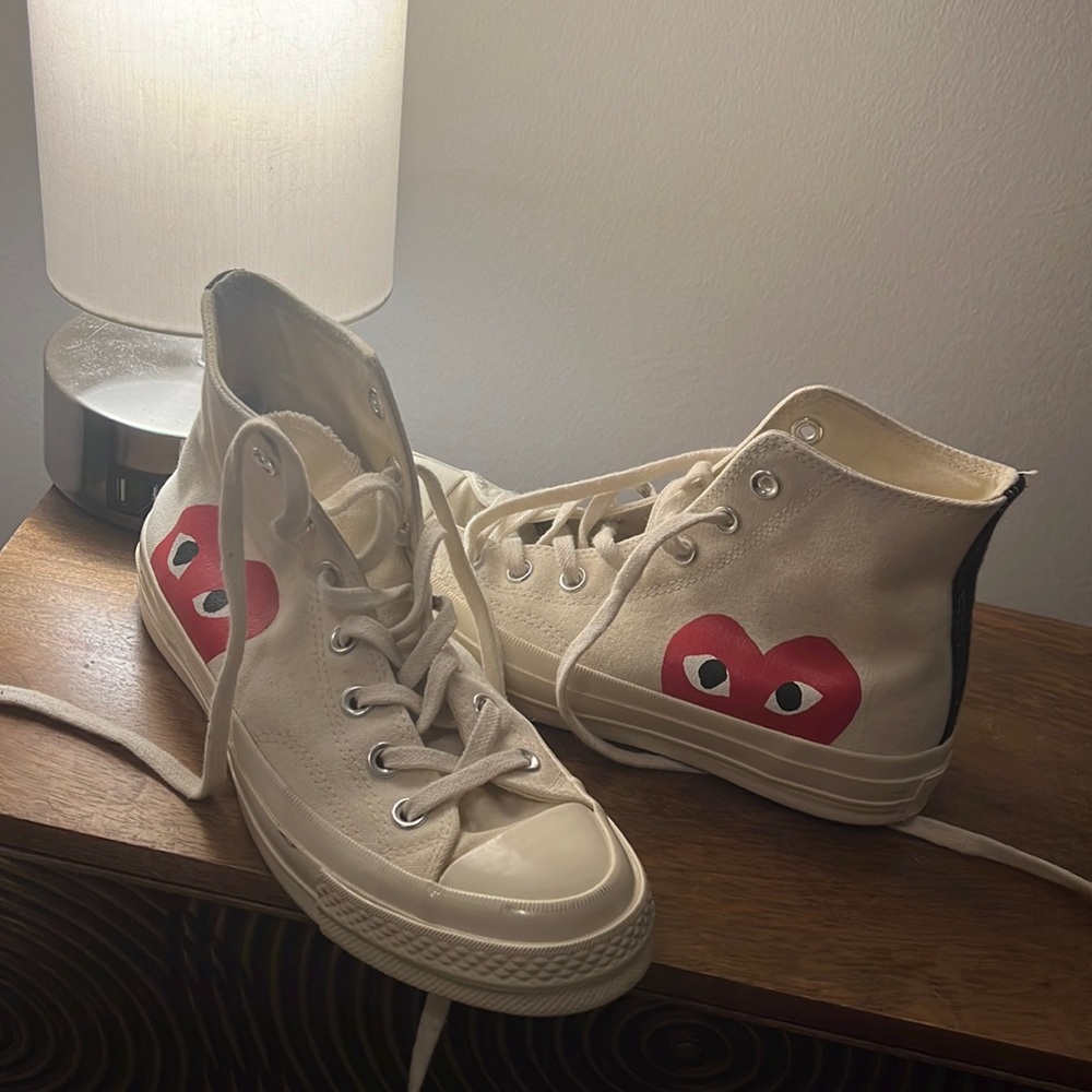 Commes Des Garçons X Converse Chuck Taylor Hidden Heart High Top